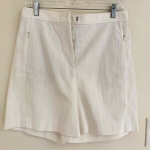 AKRIS PUNTO Filia Bermuda Shorts 6 NWT Italy Denim Resort Coastal Quiet Luxury